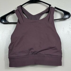 Lululemon To The Beat Bra lululemon X SoulCycle Purple Taupe Size 4